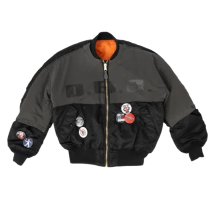 Awge Black T-Shirt Bomber
