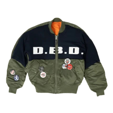 Awge Green T-Shirt Bomber